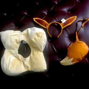Adult One Size Eevee Pokémon Costume Accessories